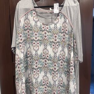 Floral Print Women's Top